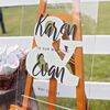 Anime-Inspired Cake Toppers Brought a Sweet Ending to This Rustic Wedding at the Barn at Liberty Farms