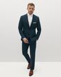 Suit Shop Men's Teal Suit Tuxedo - thumbnail - 1