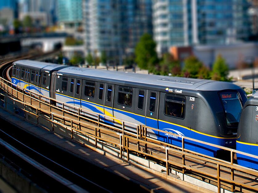 Picture of Skytrain Stn, 1399 Main St. Vancouver BC Canada