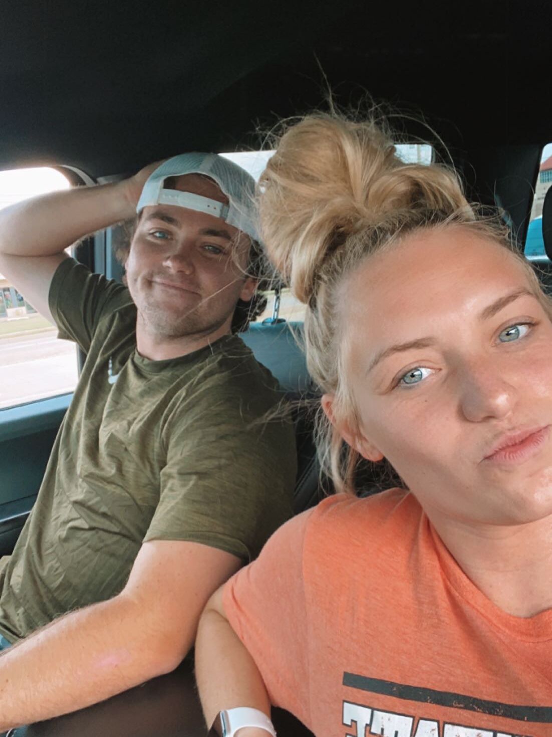 Picture of Pictured below is the day we started dating