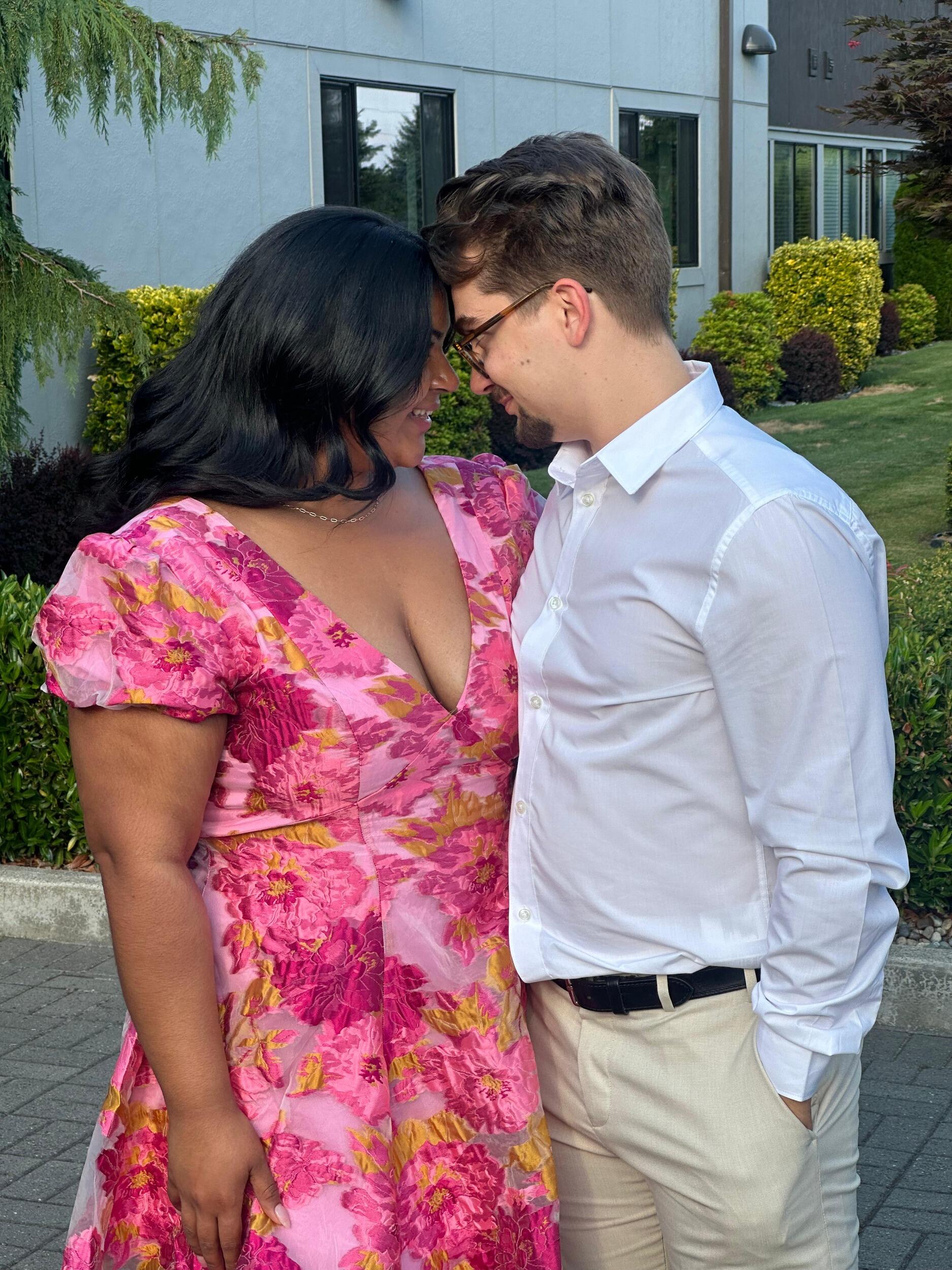 Our first wedding we attended together