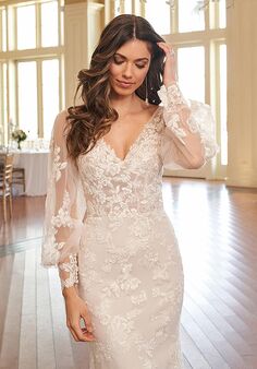 Sincerity Bridal 44313 Fit-and-Flare Wedding Dress