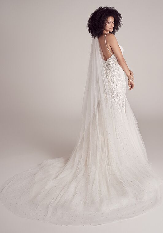 Maggie Sottero GEDDES Fit-and-Flare Wedding Dress - 4