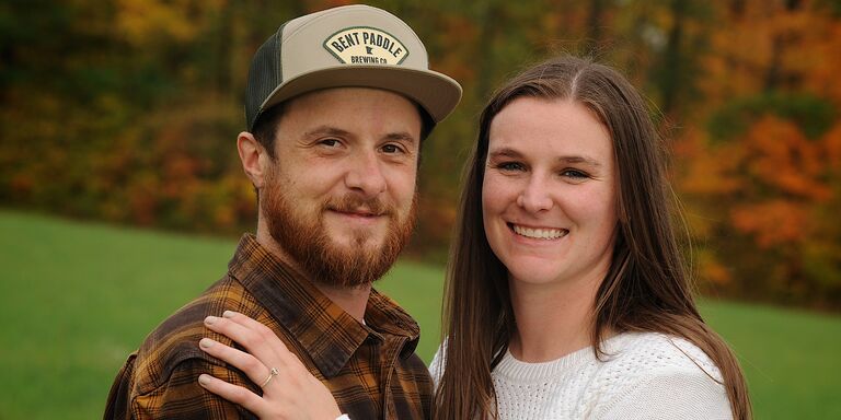Mikayla & Dustin Home Page Banner