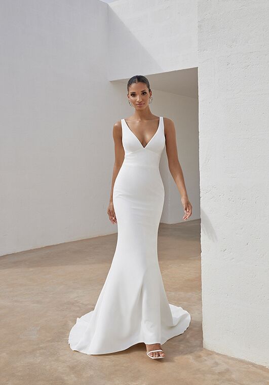Adore by Justin Alexander Alba Fit-and-Flare Wedding Dress - 5