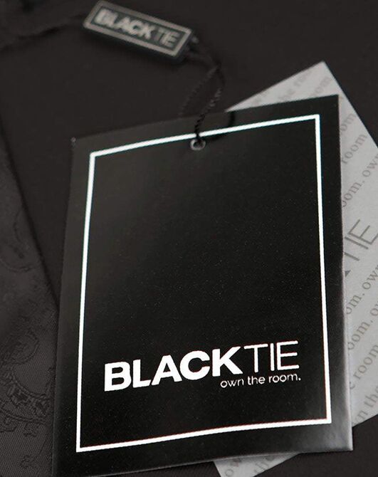 BLACKTIE VERMONT Black Wedding Tuxedo Black Tuxedo - 3