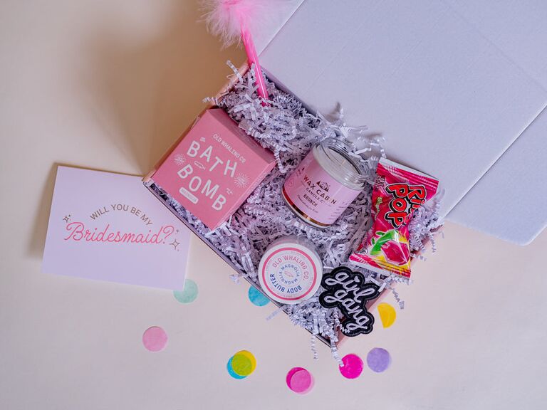 Bridesmaid gift box