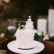 Guests were given individual cakes by Cake Monkey Bakery. "We loved having the individual cakes, since it made each guest feel cared for," Anna says.