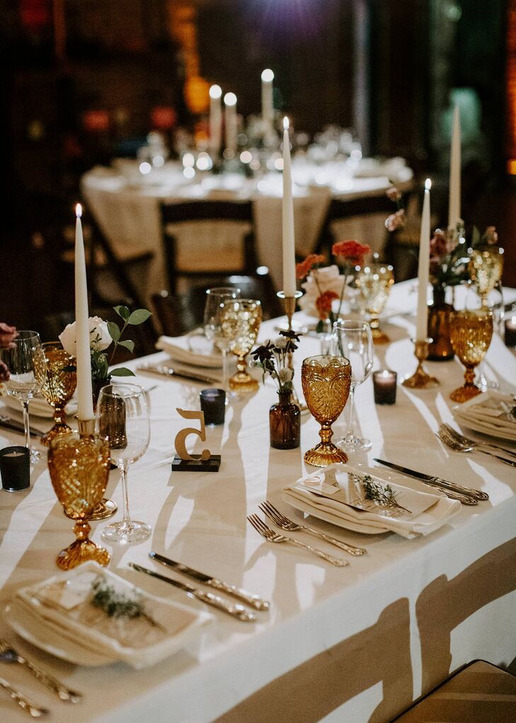 Tablescape at the Charles River Museum of Industry and Innovation in Waltham, Massachusetts