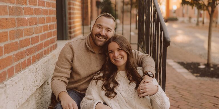 Ashley & Daniel Home Page Banner