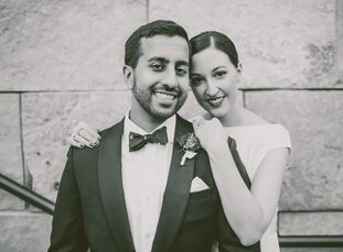 To honor both of their cultures in their wedding, Lindsay and Rishi threw a two-day bash complete with separate Hindu and secular ceremonies and recep