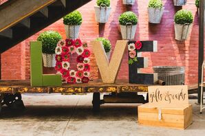 Playful DIY Wood Block Letters