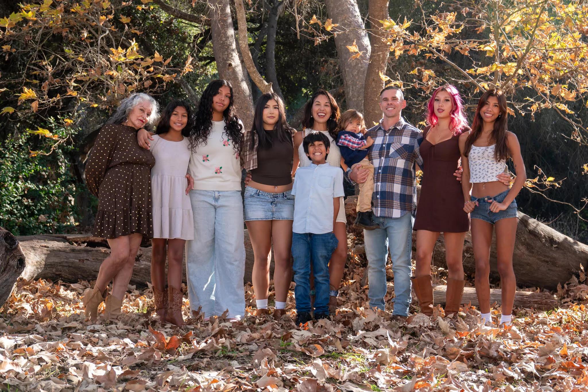 Family photo shoot / engagement surprise!