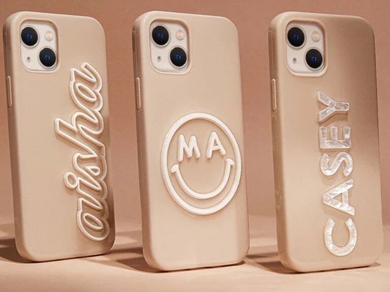 Personalized Iphone cases junior bridesmaid gifts