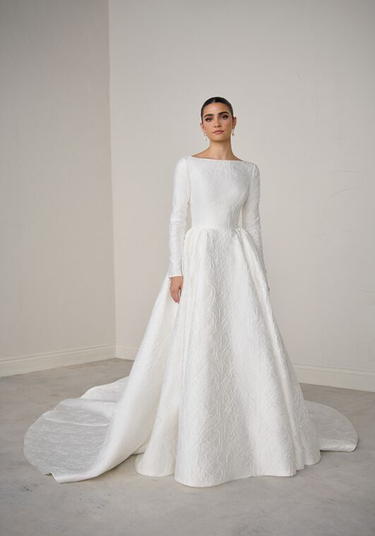 Justin Alexander Signature Calista Ball Gown Wedding Dress - 5