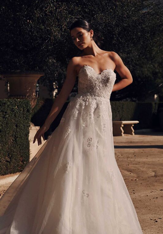 Stella York 7673 A-Line Wedding Dress - 5