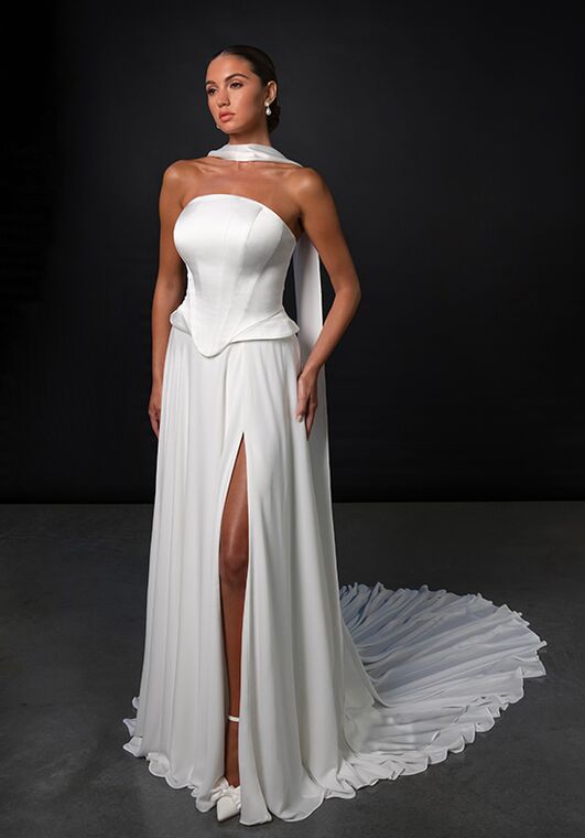 Martina Liana ML1993 A-Line Wedding Dress - 4