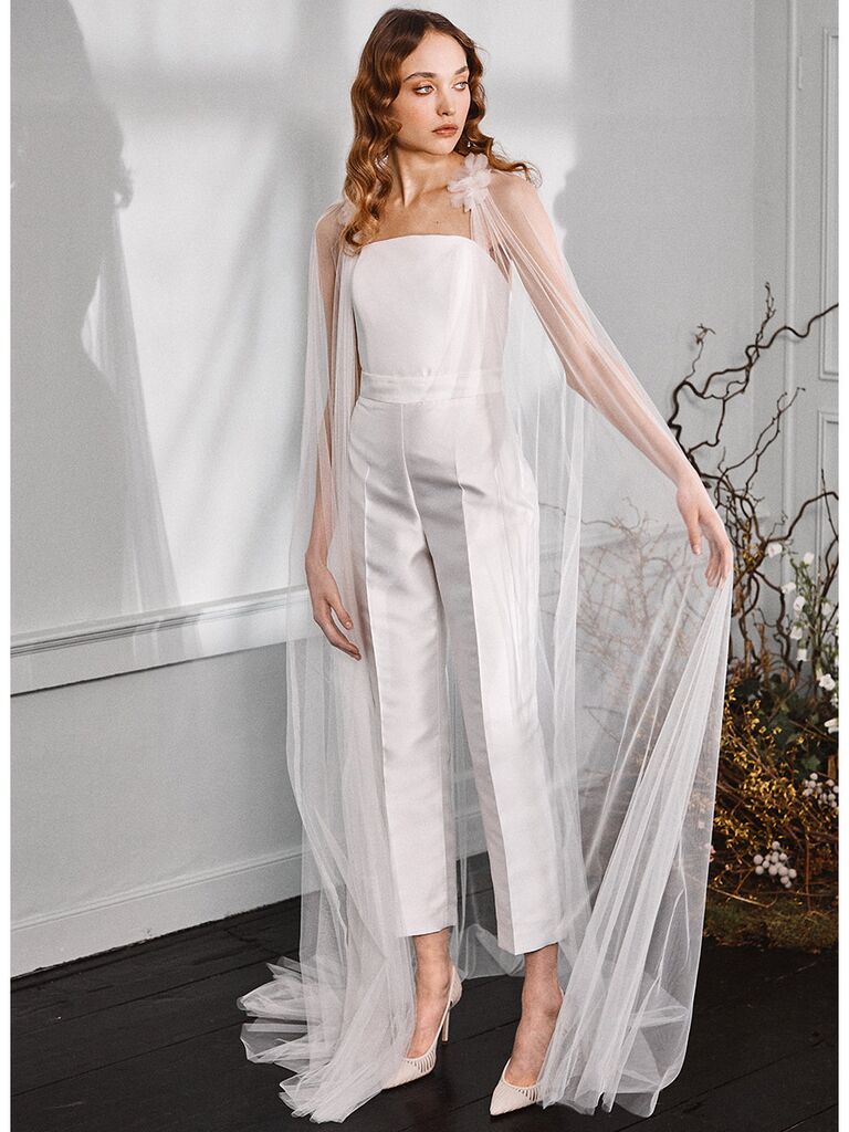Vintage Wedding Pantsuit
