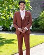 BLACKTIE METRO Rust Wedding Suit Orange Tuxedo - thumbnail - 4