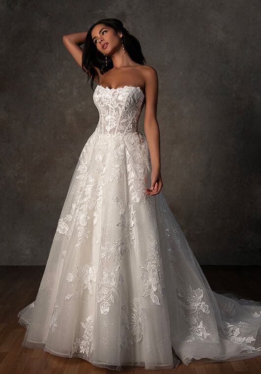 Essense of Australia D4403 A-Line Wedding Dress - 6