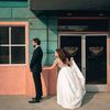 A Classic, Retro Wedding at Universal Studios Back Lot in Hollywood