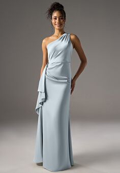 AW Bridal AW Leighton Dress One Shoulder Bridesmaid Dress
