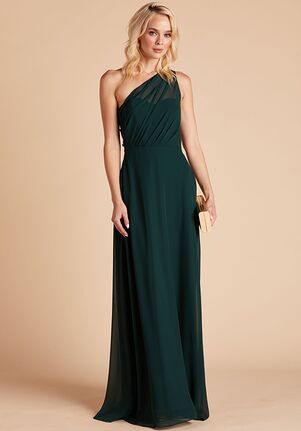 Birdy Grey Kira Dress in Emerald One Shoulder Bridesmaid Dress