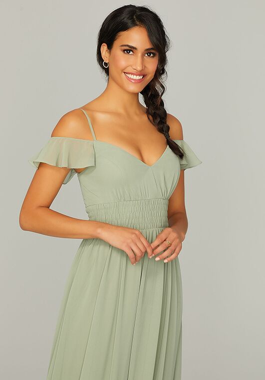Morilee by Madeline Gardner Bridesmaids Style 21768 V-Neck Bridesmaid Dress - 4