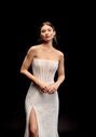 Justin Alexander Signature Zorya Fit-and-Flare Wedding Dress - thumbnail - 4