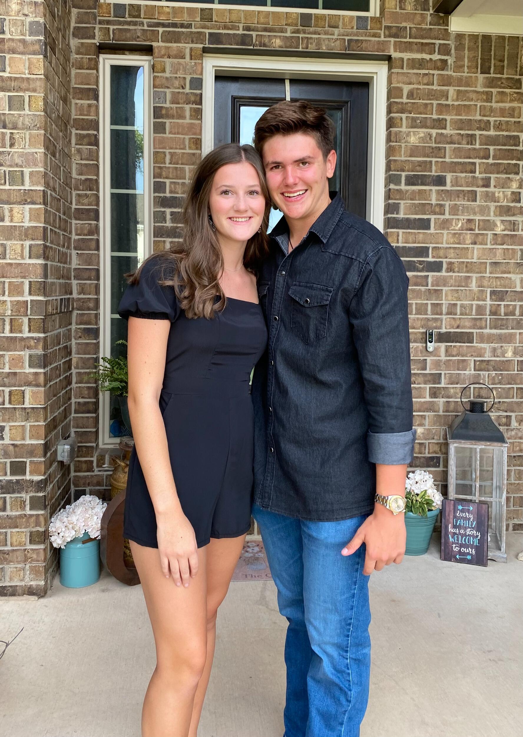 Our one-year anniversary date!
