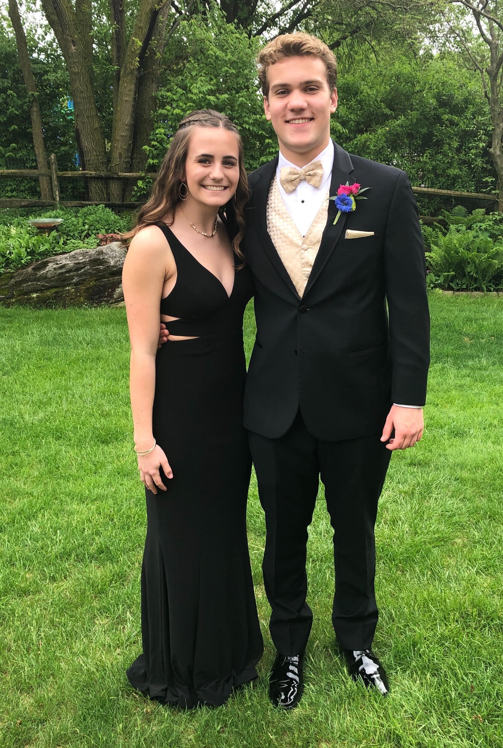 Ashlee's senior prom at Wilson High School