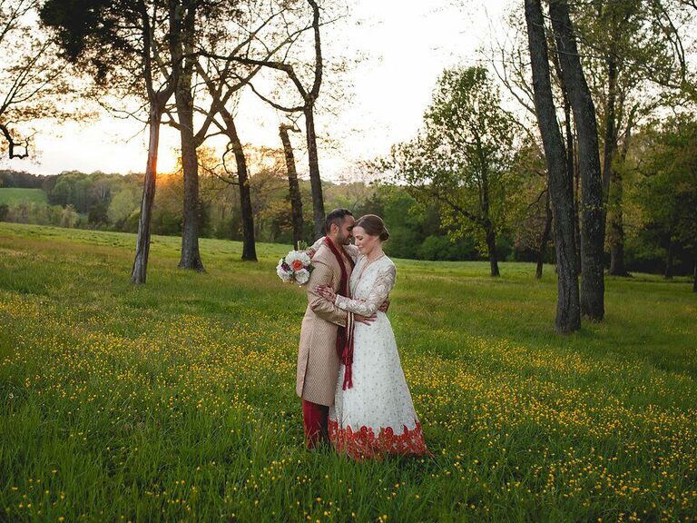 Farm wedding venue in Summerfield, North Carolina.