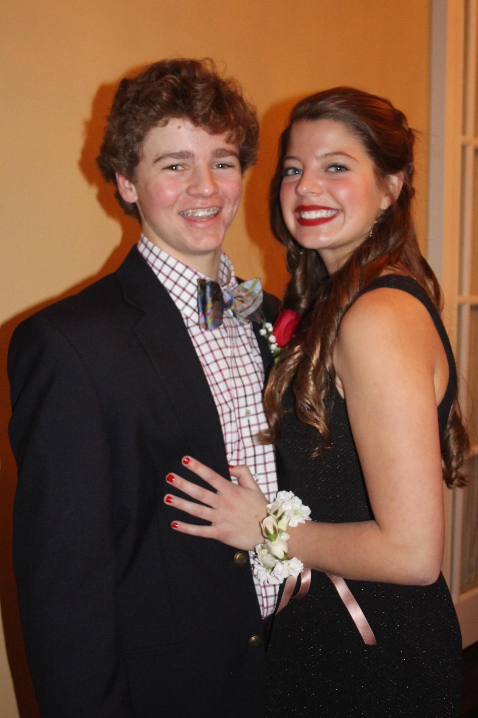 Our first Sadie dance together! Freshman year!
