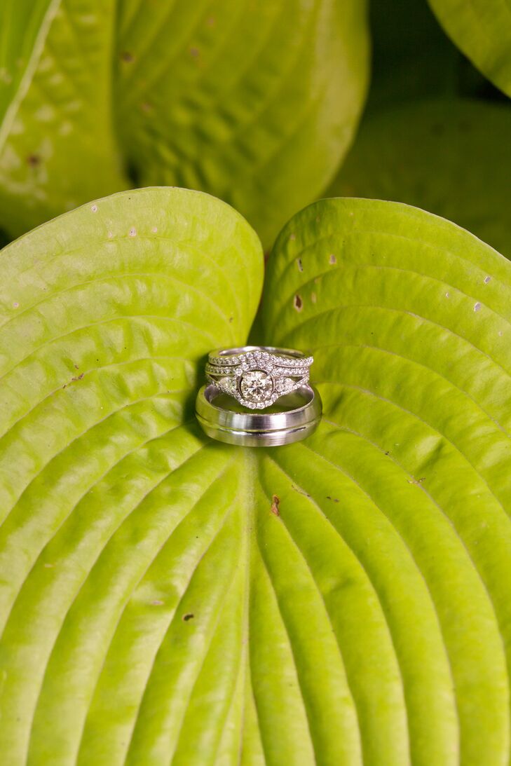 Elegant Silver Wedding Rings