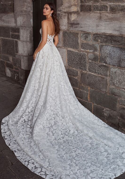 Calla Blanche 124126 Callista A-Line Wedding Dress - 2