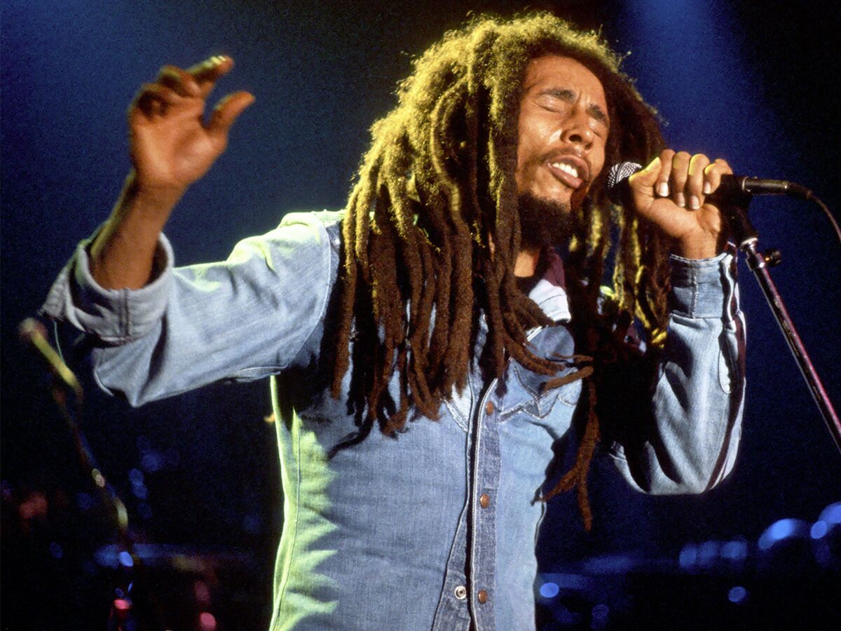 bob marley singing