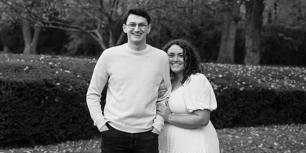 Sarah & David Home Page Banner