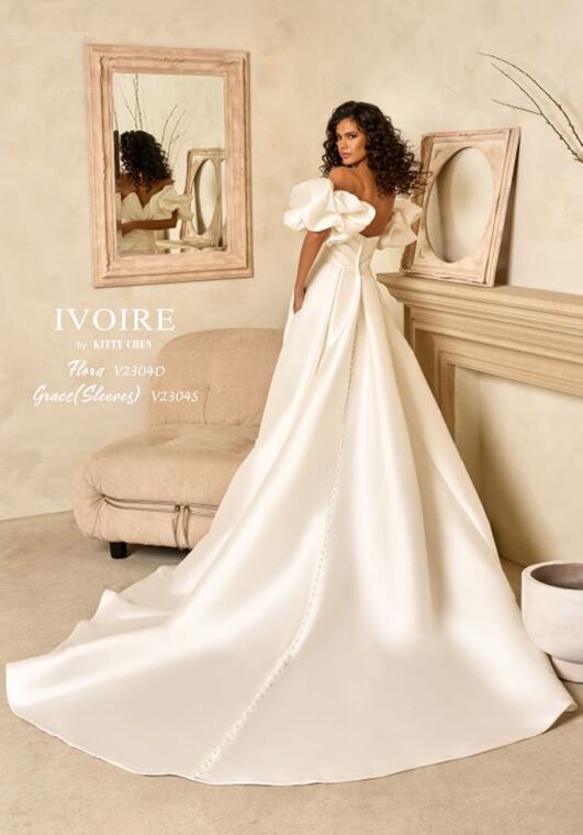 IVOIRE by KITTY CHEN FLORA GRACE, V2304 A-Line Wedding Dress - 2