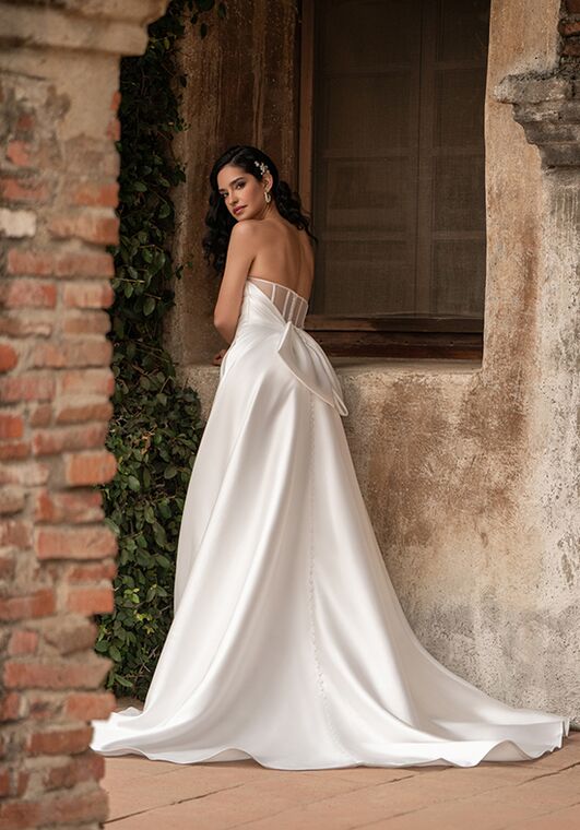 Moonlight Tango T165 A-Line Wedding Dress - 2