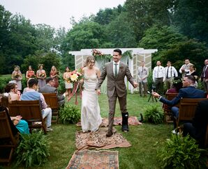 Woolverton Inn Bohemian Ceremony Recessional