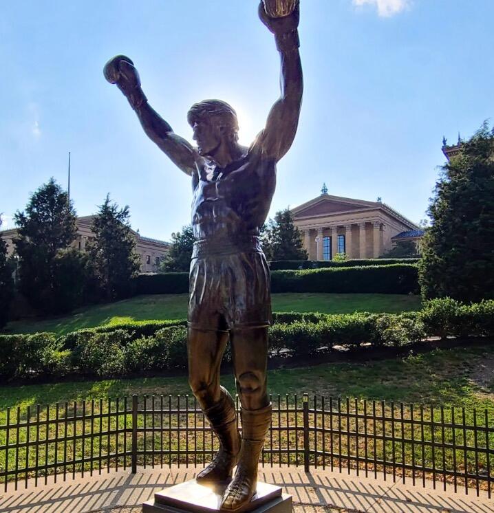 Picture of Rocky Statue