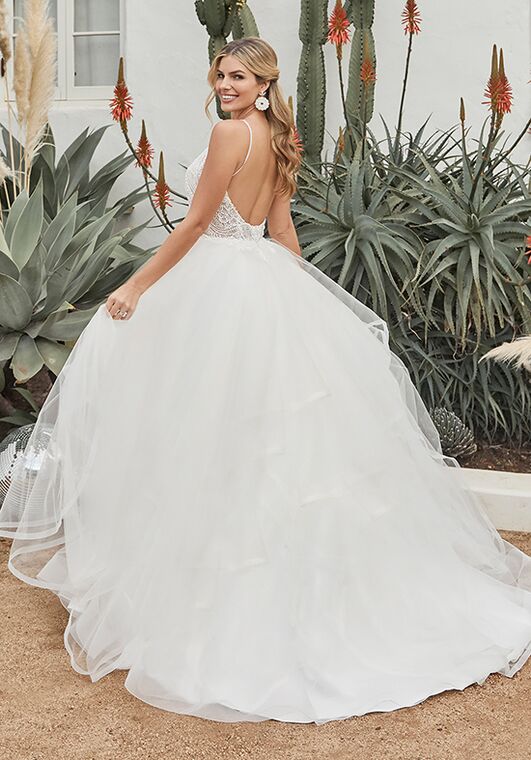 Beloved by Casablanca Bridal BL342 Billie Ball Gown Wedding Dress - 4