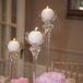 White Candle Table Decor