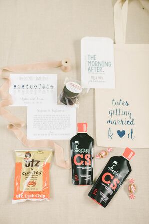Personalized Canvas Totes and Welcome Kits