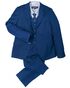 BLACKTIE "Liam" Indigo Suit (5-Piece Set) Flower Girl Dress and Ring Bearer Outfit - thumbnail - 1