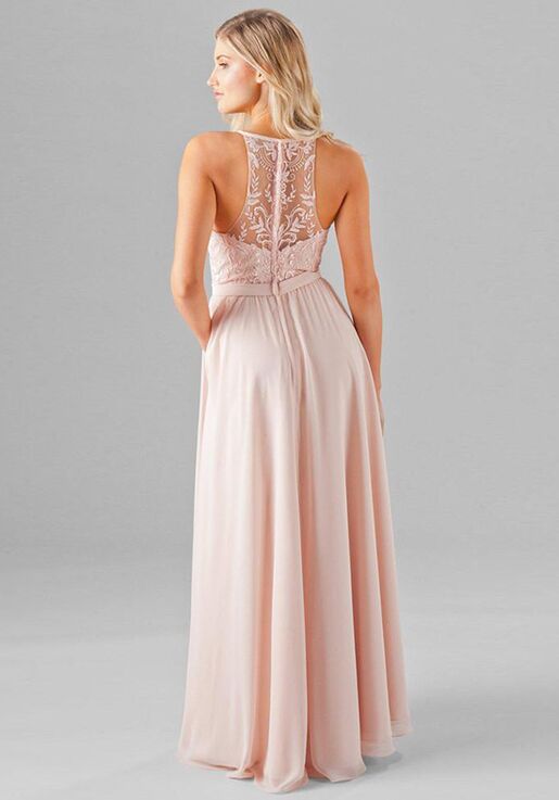 Kennedy Blue Iris V-Neck Bridesmaid Dress - 2
