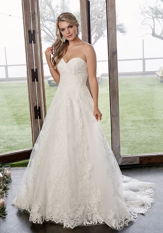 Casablanca Bridal 2418 Caroline A-Line Wedding Dress - 1