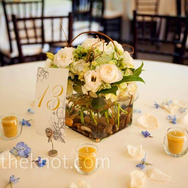Centerpieces Using Rocks River Rock | Tablescapes At Table /Twenty One