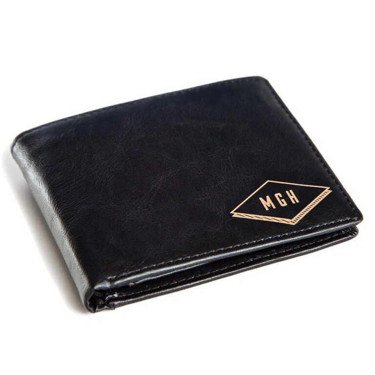 Customized wallet from Swanky Badger