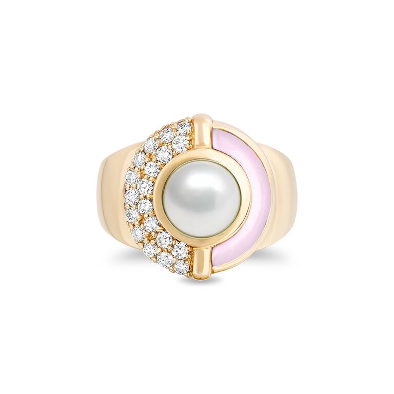 Sugar and spice engagement ring from Mason and Books